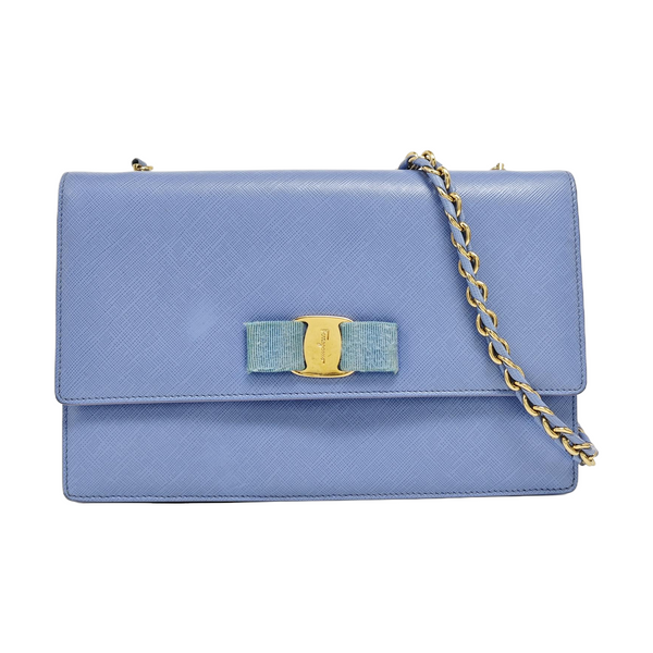 Ginny Calfskin Blue
