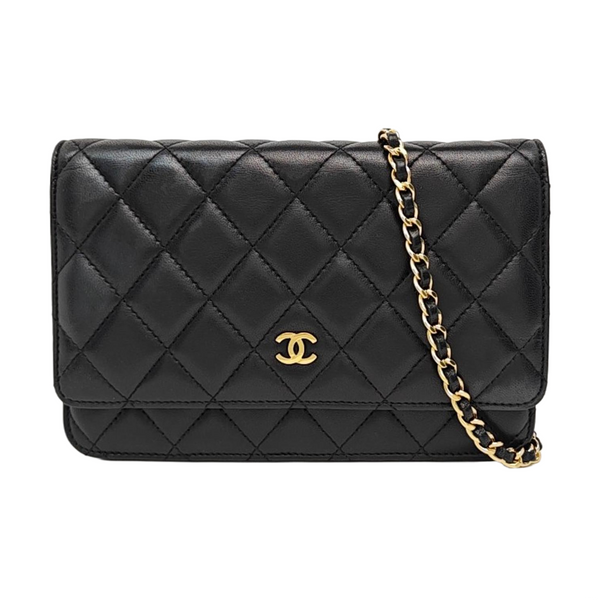 WOC Mini Lambskin Black