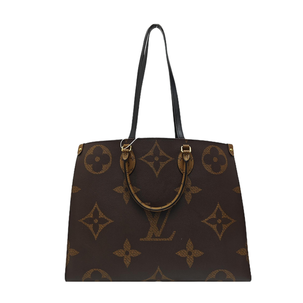 ONTHEGO GM Monogram Coated Canvas Brown