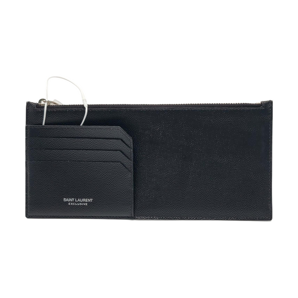 Calfskin Card Holder Black