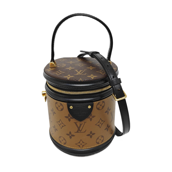 CANNES PM Monogram Coated Canvas Brown