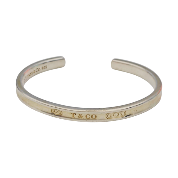 Tiffany 1837 925 Sterling Silver Bangle