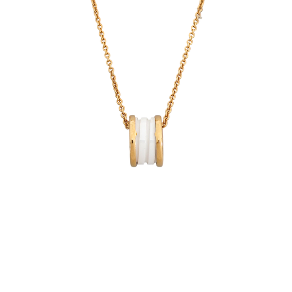 B.ZERO1 18k Rose Gold Necklace