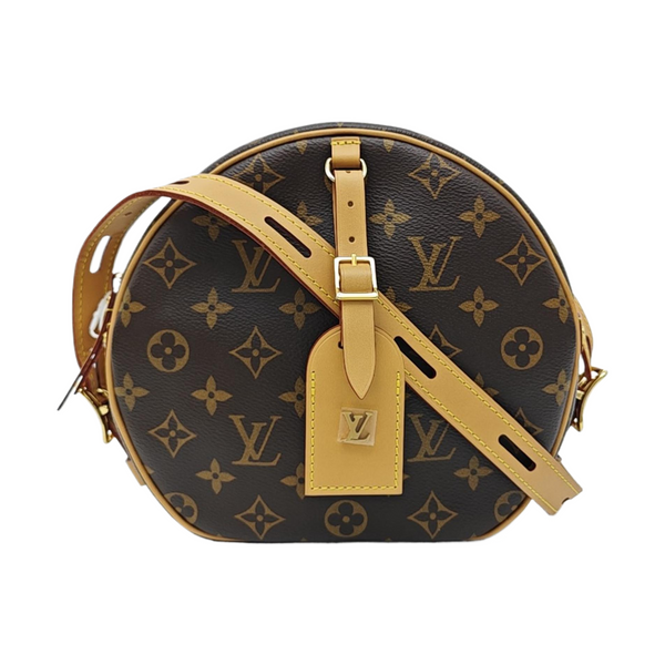 BOITE CHAPEAU MM Monogram Coated Canvas Brown