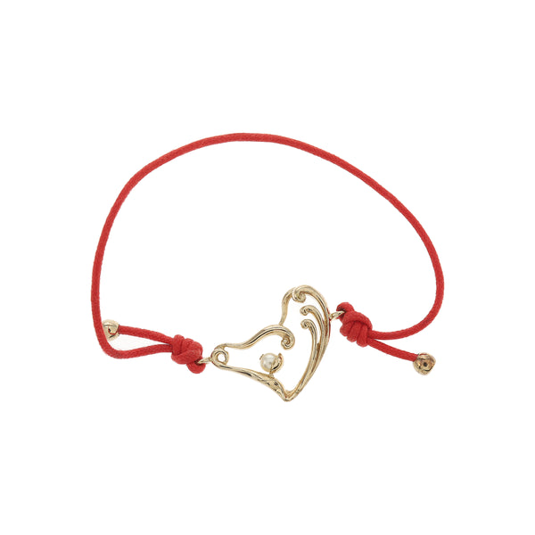 Fabric Red Bracelet