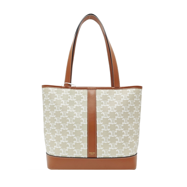 TRIOMPHE CANVAS Small Coated Canvas Beige
