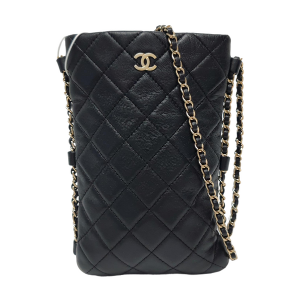 Quilted Lambskin Black