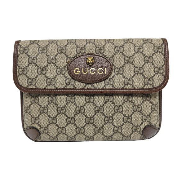 Neo Vintage Monogram Coated Canvas Beige