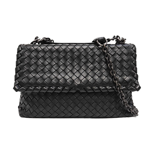 Authenticated pre-owned Olimpia Small Lambskin Black - Shoulder Bag at Looply