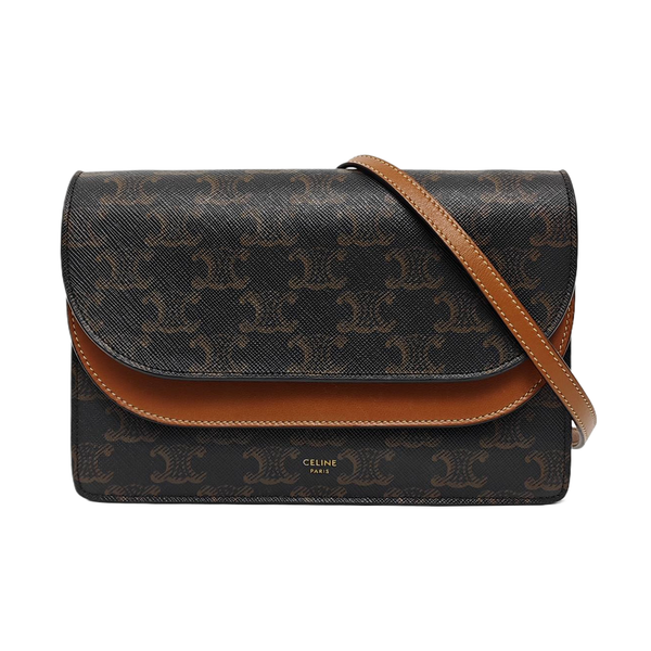 Triomphe Canvas Coated Canvas Brown