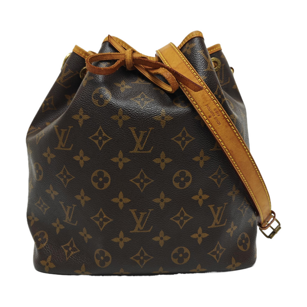NÉONOÉ PM Monogram Coated Canvas Brown