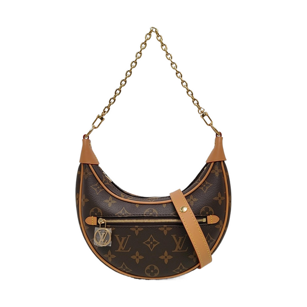 LOOP Monogram Coated Canvas Brown