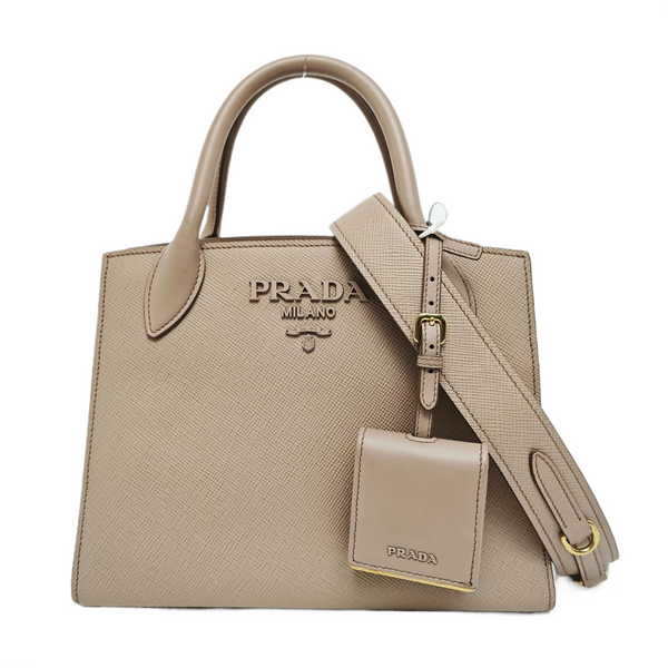 Monochrome Saffiano Calfskin Pink