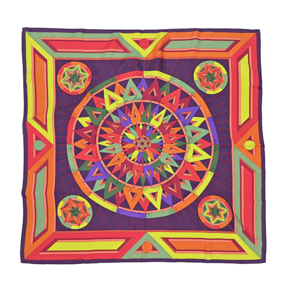 Mulberry Silk Silk Scarf Multicolor