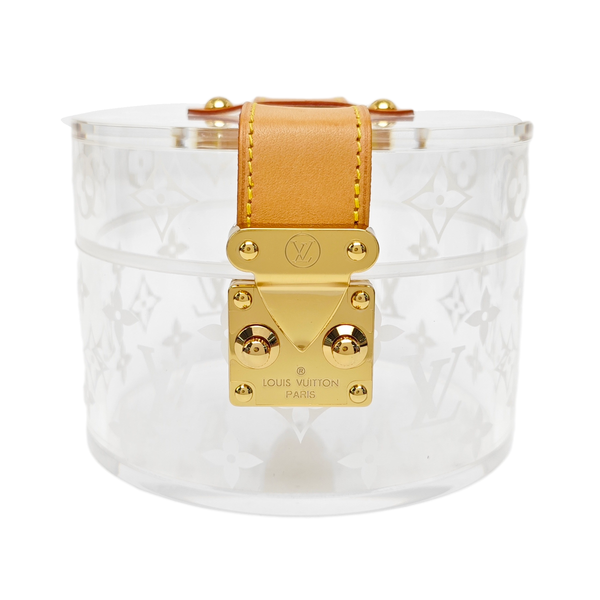 BOX SCOTT Monogram Plastic Clear