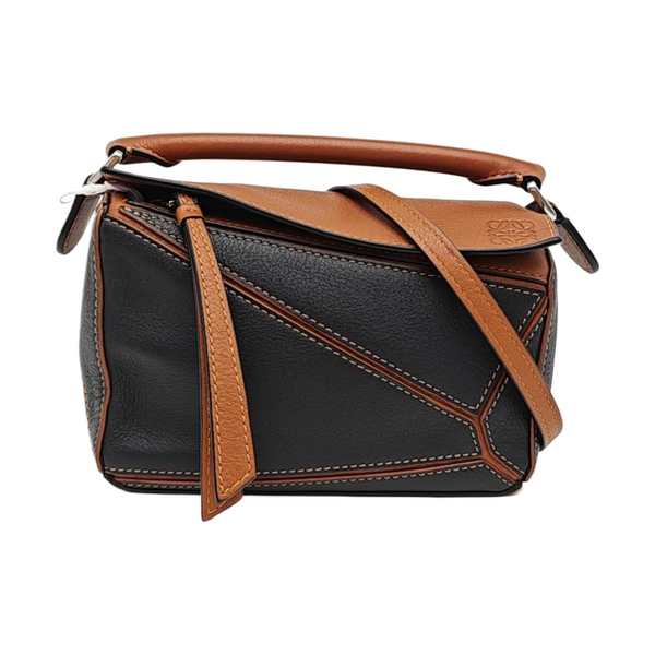 Puzzle Mini Calfskin Multicolor
