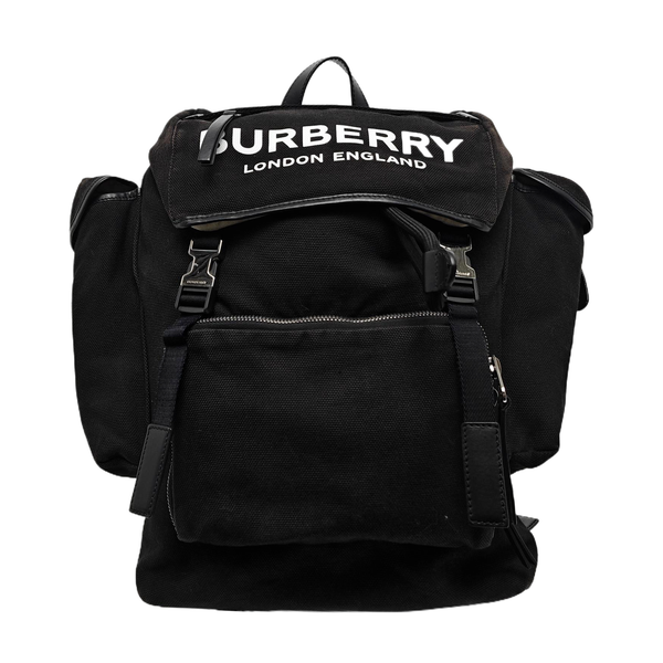 The Rucksack Canvas Black