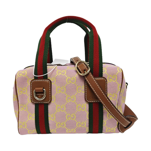 Ophidia Mini Monogram Canvas Pink