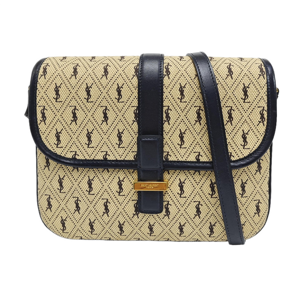 MONOGRAM ALL OVER Small Fabric Beige