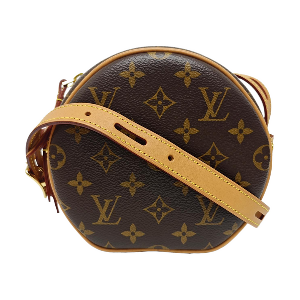 BOITE CHAPEAU PM Monogram Coated Canvas Brown