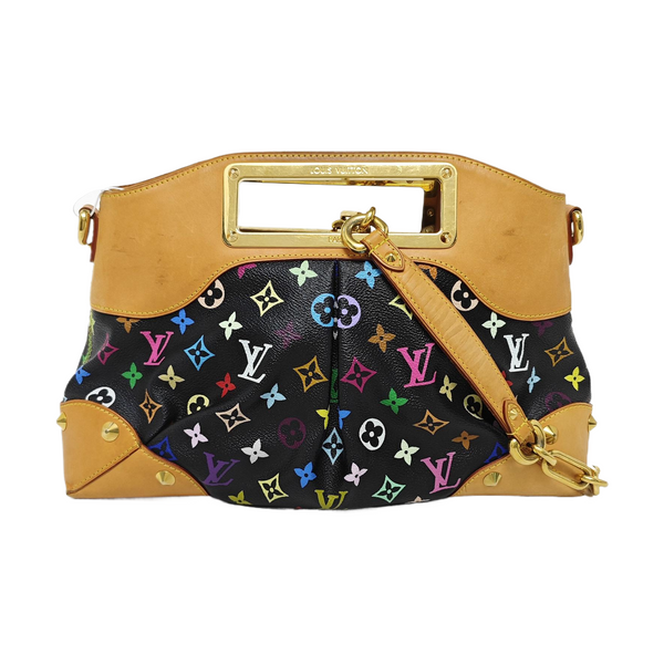 LV × TM JUDY MM Monogram Coated Canvas Black