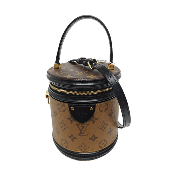 CANNES PM Monogram Coated Canvas Brown