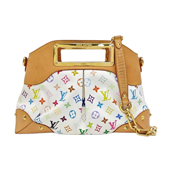 LV × TM JUDY MM Monogram Coated Canvas White