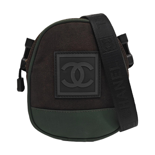 Canvas Shoulder Bag Black