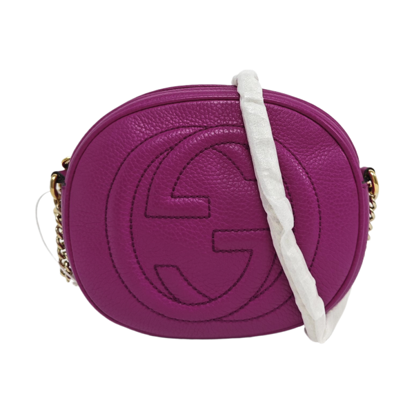 Authenticated pre-owned Soho Calfskin Purple - Shoulder Bag at Looply