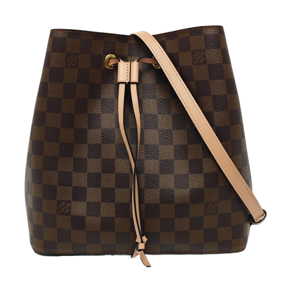 NÉONOÉ Damier Ebene Coated Canvas Brown