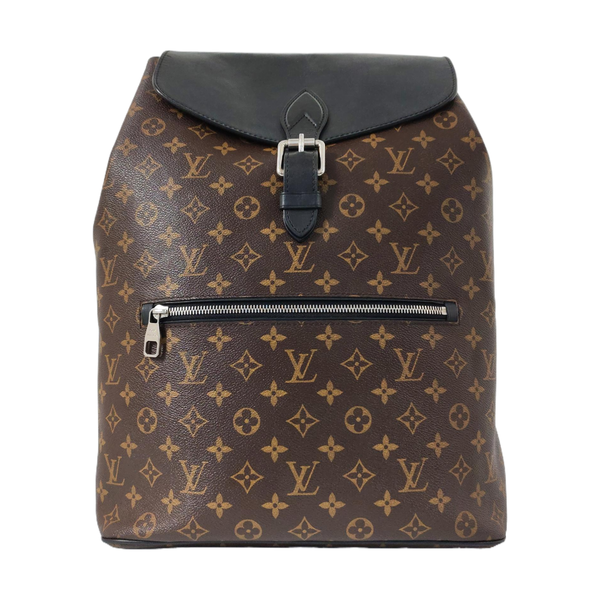 PALK Monogram Coated Canvas Brown