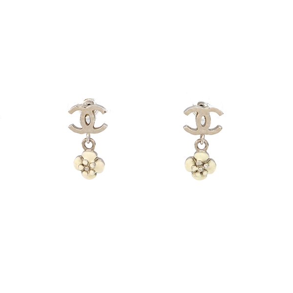 Metal Silver Earrings