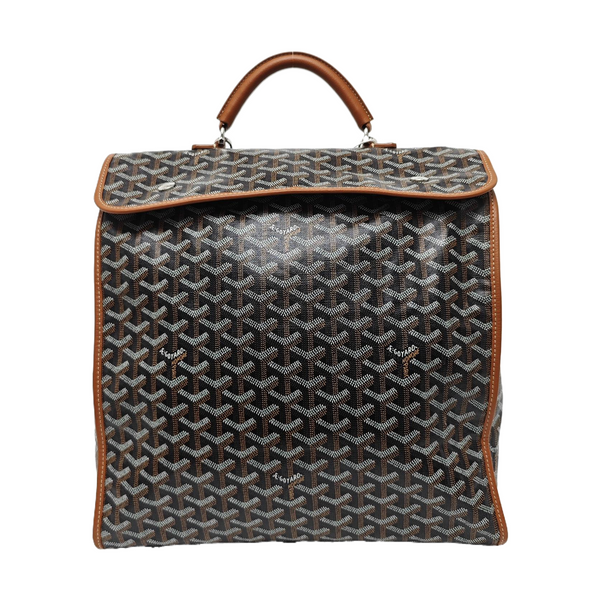 Saint Léger Coated Canvas Brown