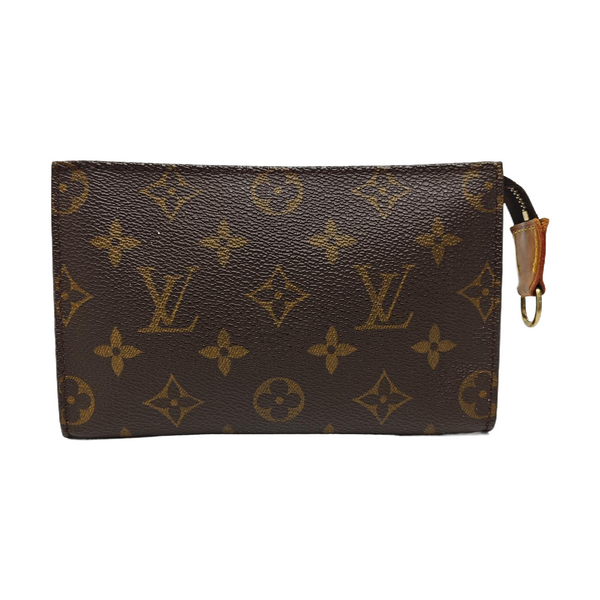 BUCKET Monogram Coated Canvas Brown