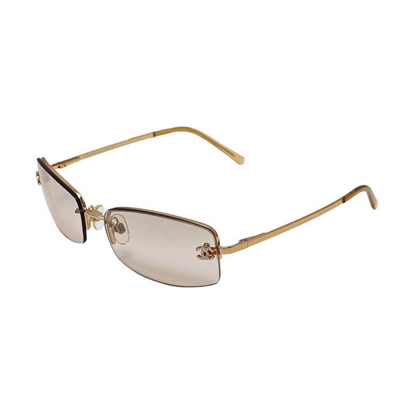 Metal Sunglasses Brown