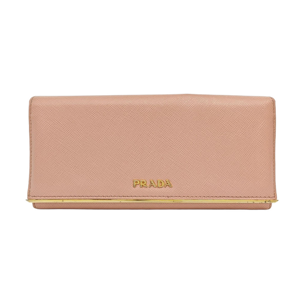 Fold Wallet Calfskin Pink