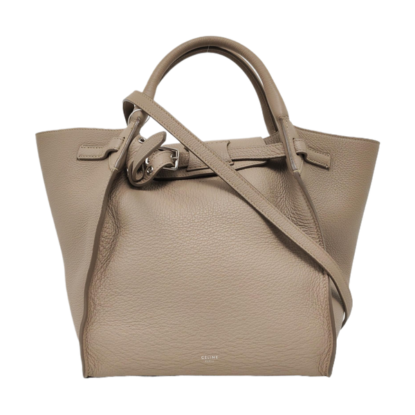 BIG BAG Small Calfskin Gray