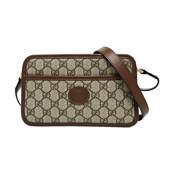 Bree Monogram Coated Canvas Beige