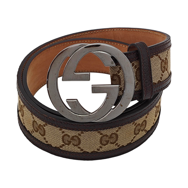 Fabric Belt Beige