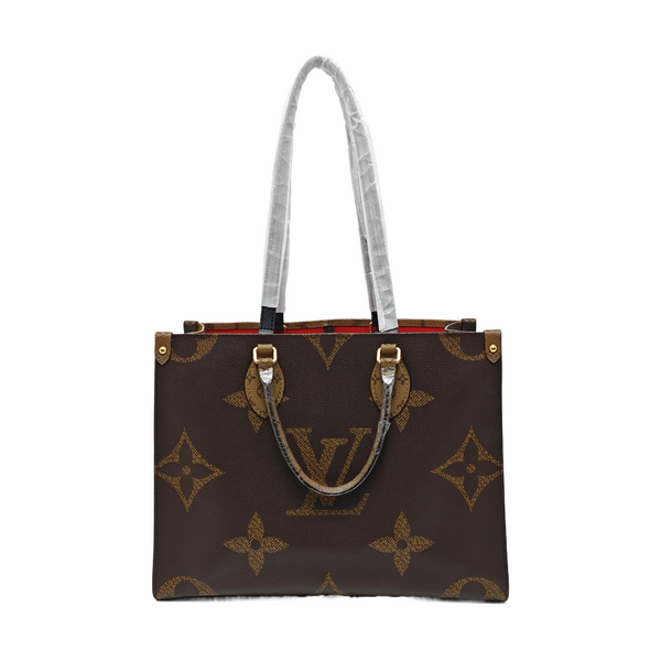 ONTHEGO MM Monogram Coated Canvas Brown