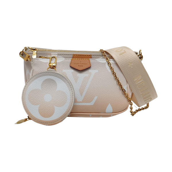 MULTI Monogram Coated Canvas Beige