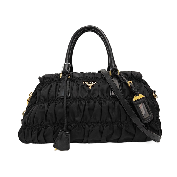 Gaufre Nylon Black