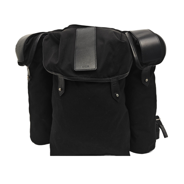 Nylon Backpack Black