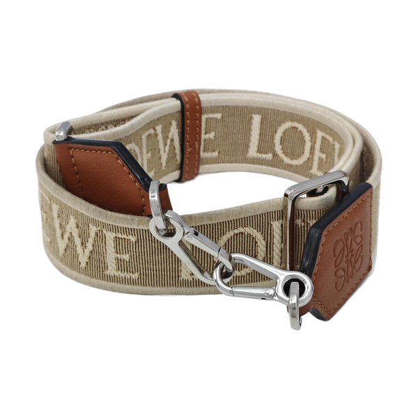 Fabric Bag Strap Brown