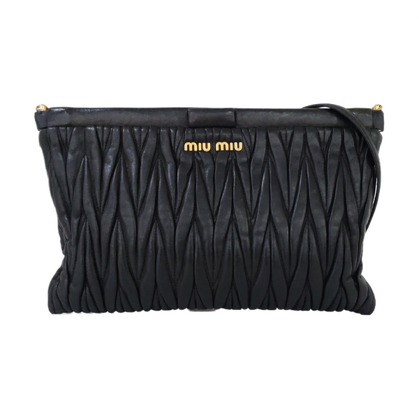 Quilted Lambskin Black