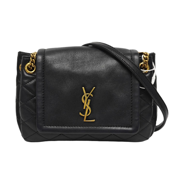 NOLITA Quilted Calfskin Black
