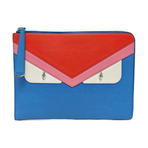 Calfskin Clutch Blue