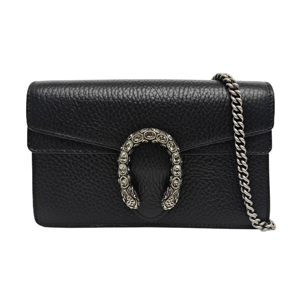 Dionysus Super Mini Calfskin Black