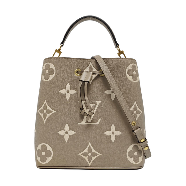 NÉONOÉ MM Calfskin Gray