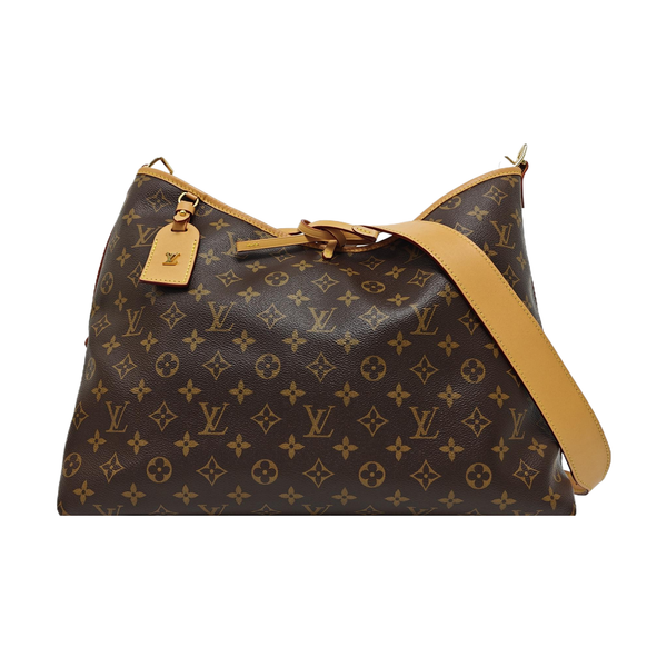 CARRYALL MM Monogram Coated Canvas Brown